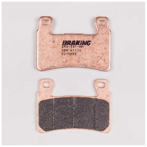 PLAQUETTES DE FREIN FRITTÉS TRAIL/TOURING CM55 BRAKING
