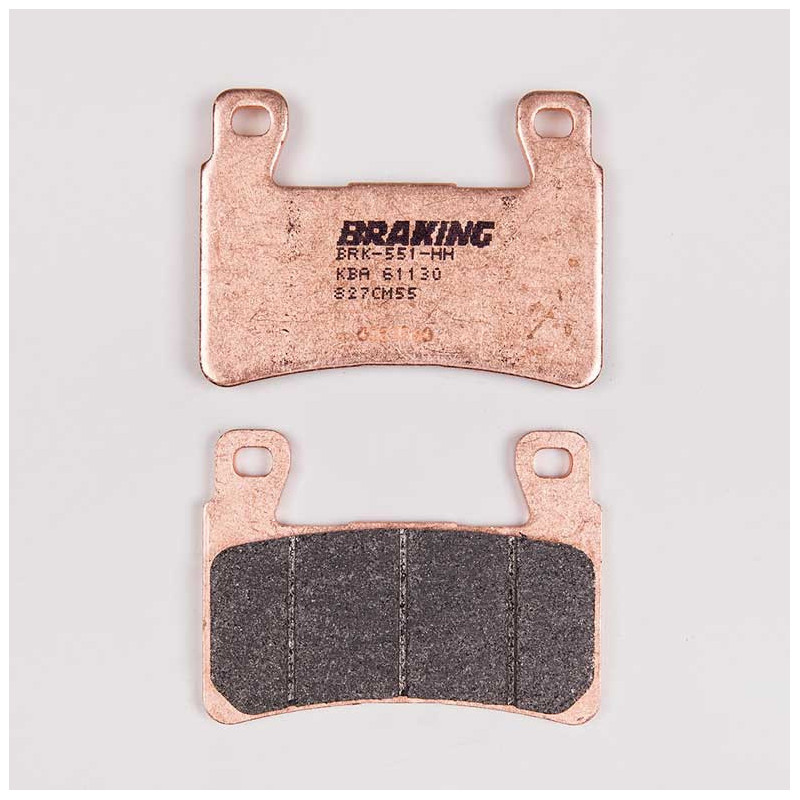 PLAQUETTES DE FREIN FRITTÉS TRAIL/TOURING CM55 BRAKING PLAQUETTES DE FREIN FRITTÉS TRAIL/TOURING CM55 BRAKING