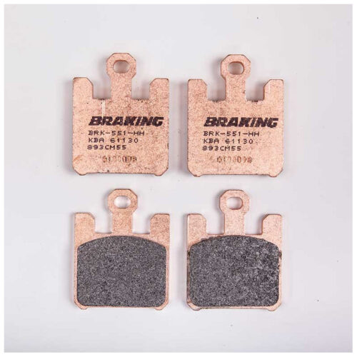 PLAQUETTES DE FREIN FRITTÉS TRAIL/TOURING CM55 BRAKING