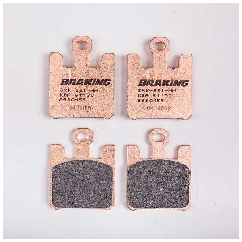 PLAQUETTES DE FREIN FRITTÉS TRAIL/TOURING CM55 BRAKING PLAQUETTES DE FREIN FRITTÉS TRAIL/TOURING CM55 BRAKING