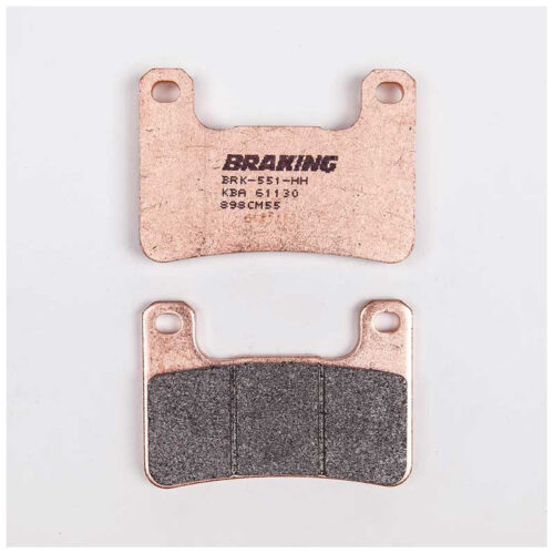 PLAQUETTES DE FREIN FRITTÉS TRAIL/TOURING CM55 BRAKING