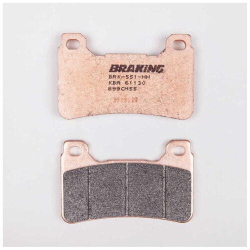 PLAQUETTES DE FREIN FRITTÉS TRAIL/TOURING CM55 BRAKING