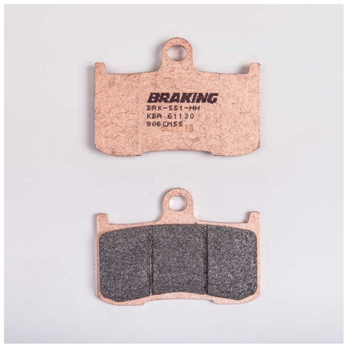 PLAQUETTES DE FREIN FRITTÉS TRAIL/TOURING CM55 BRAKING