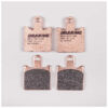 PLAQUETTES DE FREIN FRITTÉS TRAIL/TOURING CM55 BRAKING