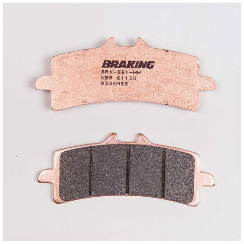 PLAQUETTES DE FREIN FRITTÉS TRAIL/TOURING CM55 BRAKING