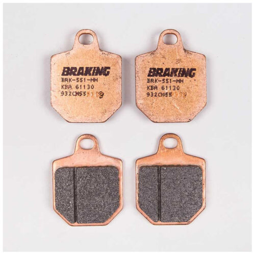 PLAQUETTES DE FREIN FRITTÉS TRAIL/TOURING CM55 BRAKING