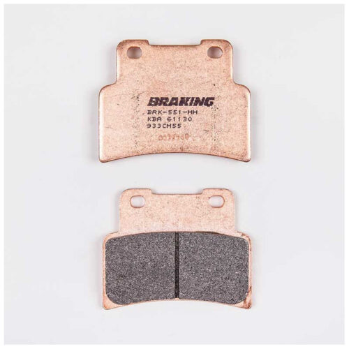 PLAQUETTES DE FREIN FRITTÉS TRAIL/TOURING CM55 BRAKING