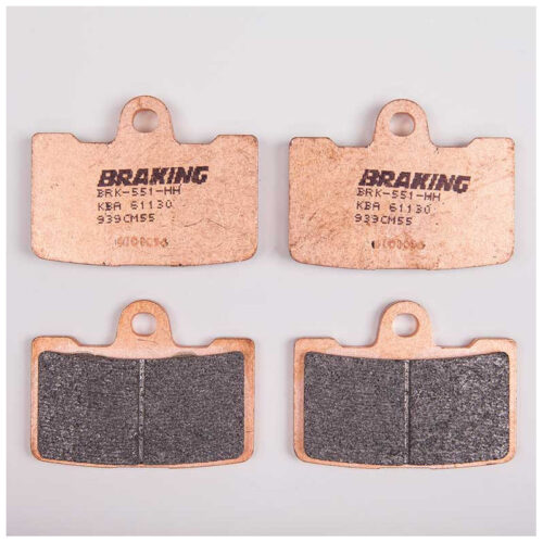 PLAQUETTES DE FREIN FRITTÉS TRAIL/TOURING CM55 BRAKING
