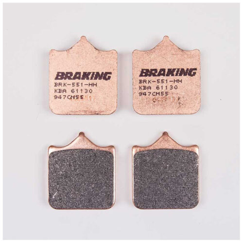 PLAQUETTES DE FREIN FRITTÉS TRAIL/TOURING CM55 BRAKING