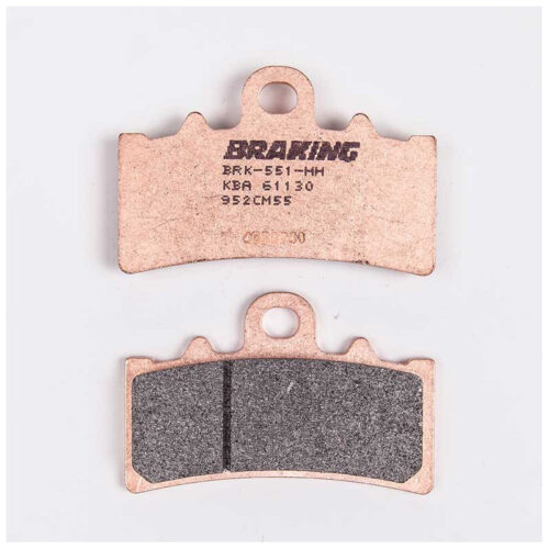 PLAQUETTES DE FREIN FRITTÉS TRAIL/TOURING CM55 BRAKING