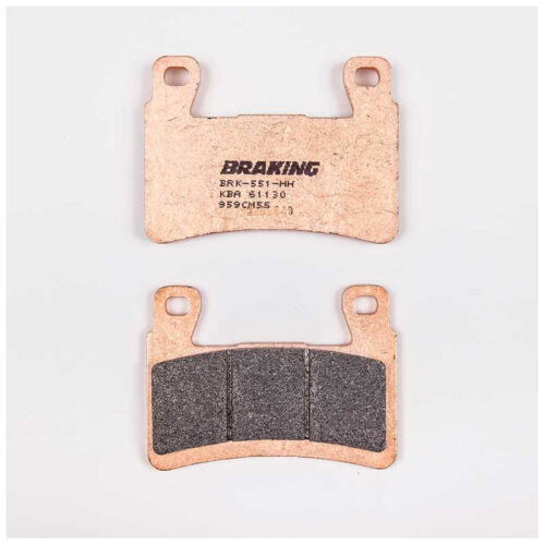 PLAQUETTES DE FREIN FRITTÉS TRAIL/TOURING CM55 BRAKING