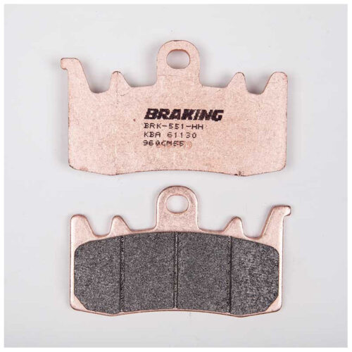 PLAQUETTES DE FREIN FRITTÉS TRAIL/TOURING CM55 BRAKING