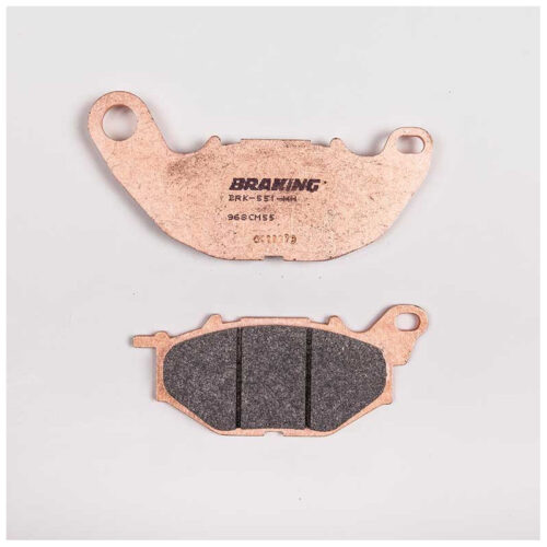 PLAQUETTES DE FREIN FRITTÉS TRAIL/TOURING CM55 BRAKING