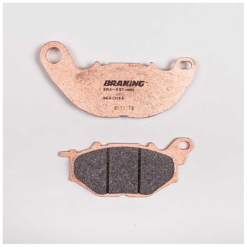 PLAQUETTES DE FREIN FRITTÉS TRAIL/TOURING CM55 BRAKING PLAQUETTES DE FREIN FRITTÉS TRAIL/TOURING CM55 BRAKING