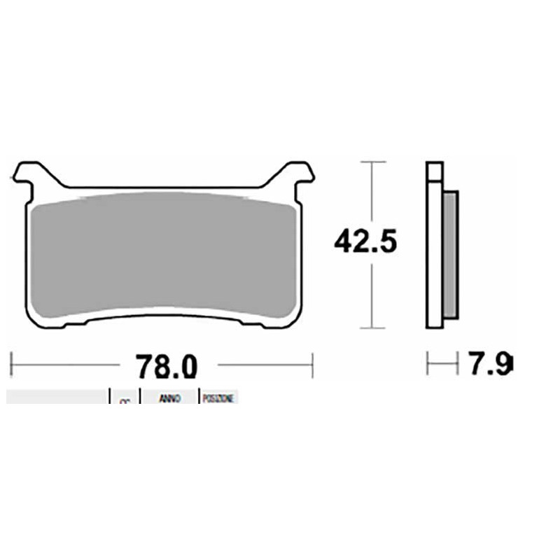 PLAQUETTES DE FREIN FRITTÉS TRAIL/TOURING CM55 BRAKING PLAQUETTES DE FREIN FRITTÉS TRAIL/TOURING CM55 BRAKING