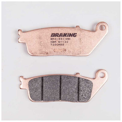 PLAQUETTES DE FREIN FRITTÉS TRAIL/TOURING CM55 BRAKING