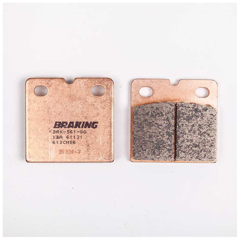 PLAQUETTES DE FREIN FRITTÉS TRAIL/TOURING CM56 BRAKING PLAQUETTES DE FREIN FRITTÉS TRAIL/TOURING CM56 BRAKING