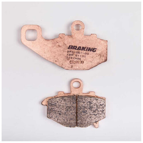 PLAQUETTES DE FREIN FRITTÉS TRAIL/TOURING CM56 BRAKING