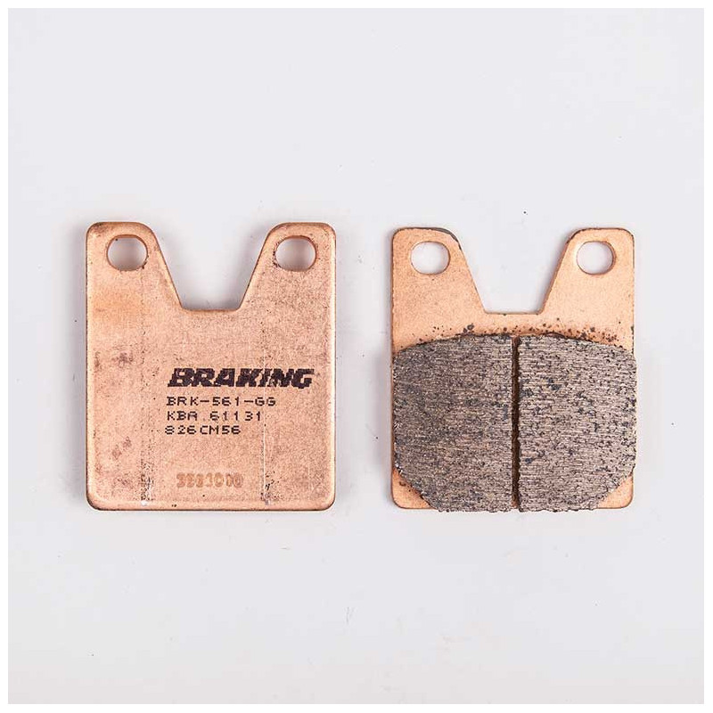 PLAQUETTES DE FREIN FRITTÉS TRAIL/TOURING CM56 BRAKING PLAQUETTES DE FREIN FRITTÉS TRAIL/TOURING CM56 BRAKING