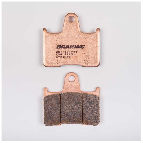 PLAQUETTES DE FREIN FRITTÉS TRAIL/TOURING CM56 BRAKING