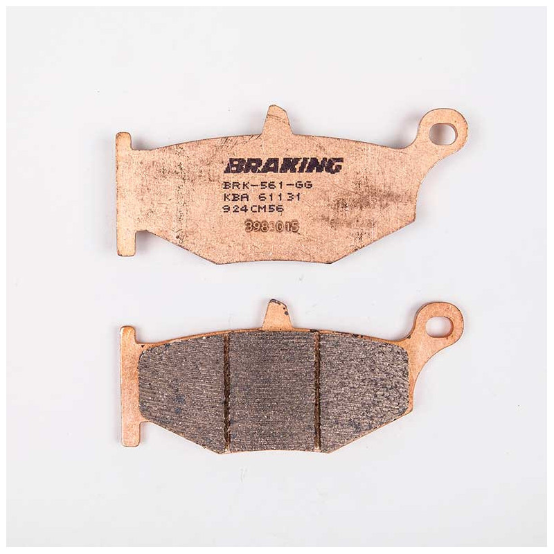 PLAQUETTES DE FREIN FRITTÉS TRAIL/TOURING CM56 BRAKING PLAQUETTES DE FREIN FRITTÉS TRAIL/TOURING CM56 BRAKING