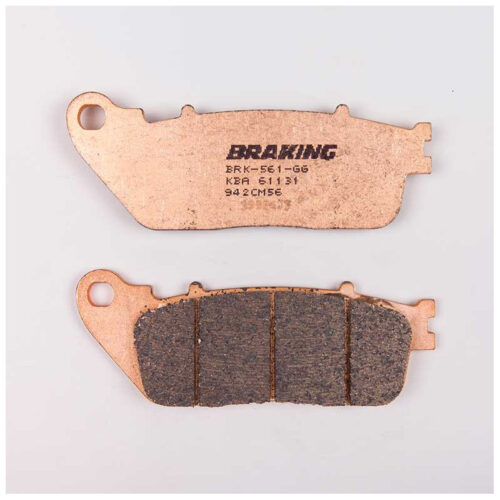 PLAQUETTES DE FREIN FRITTÉS TRAIL/TOURING CM56 BRAKING