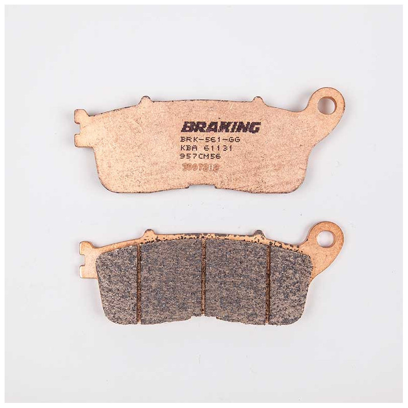 PLAQUETTES DE FREIN FRITTÉS TRAIL/TOURING CM56 BRAKING PLAQUETTES DE FREIN FRITTÉS TRAIL/TOURING CM56 BRAKING
