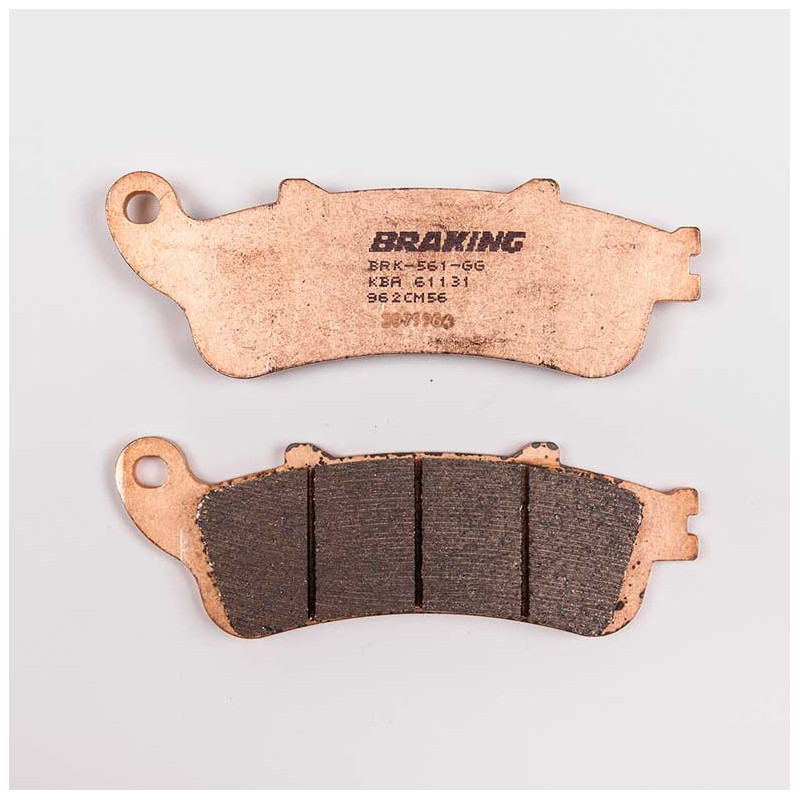 PLAQUETTES DE FREIN FRITTÉS TRAIL/TOURING CM56 BRAKING PLAQUETTES DE FREIN FRITTÉS TRAIL/TOURING CM56 BRAKING