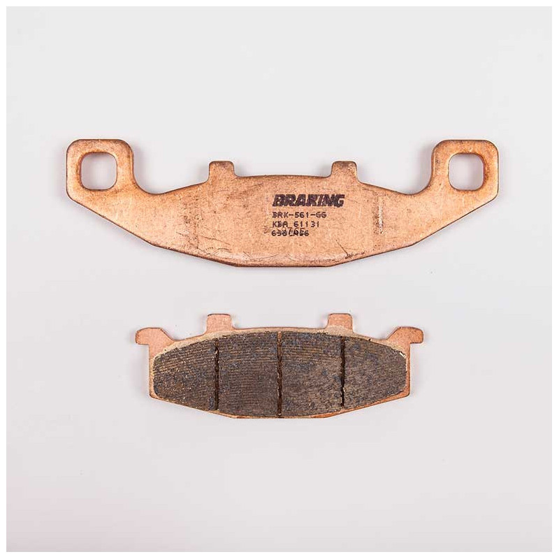 PLAQUETTES DE FREIN FRITTÉS TRAIL/TOURING CM56 BRAKING