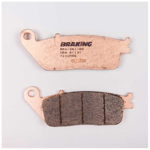PLAQUETTES DE FREIN FRITTÉS TRAIL/TOURING CM56 BRAKING