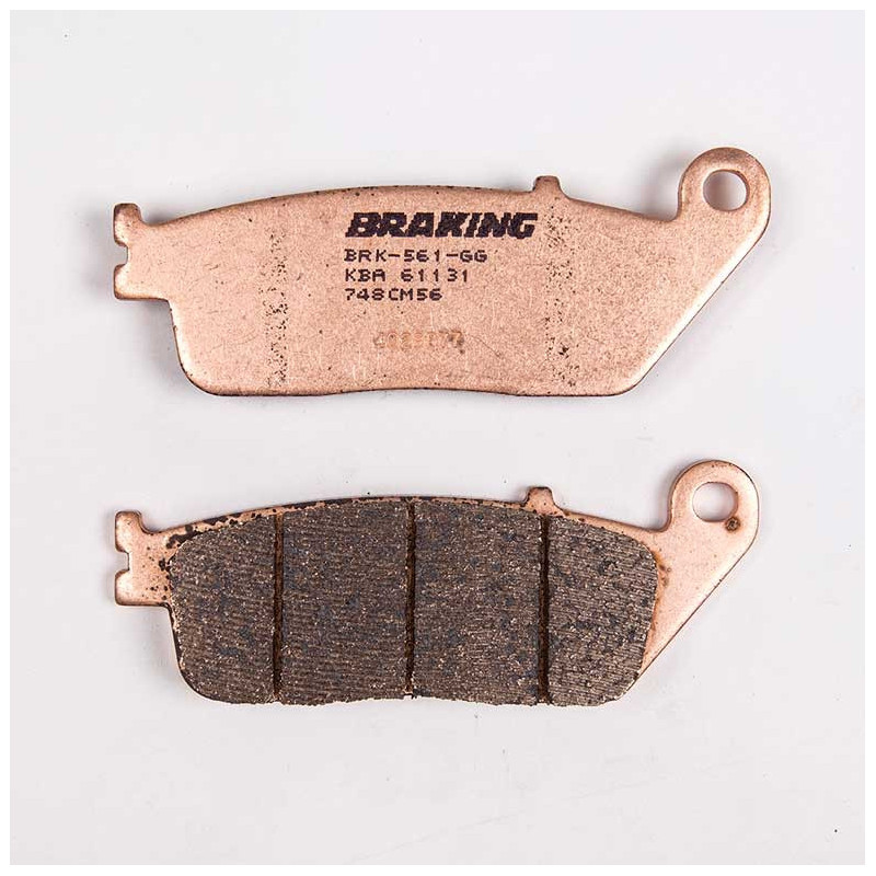 PLAQUETTES DE FREIN FRITTÉS TRAIL/TOURING CM56 BRAKING PLAQUETTES DE FREIN FRITTÉS TRAIL/TOURING CM56 BRAKING
