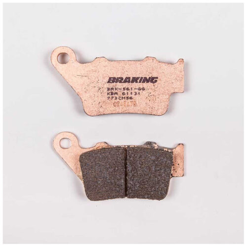 PLAQUETTES DE FREIN FRITTÉS TRAIL/TOURING CM56 BRAKING