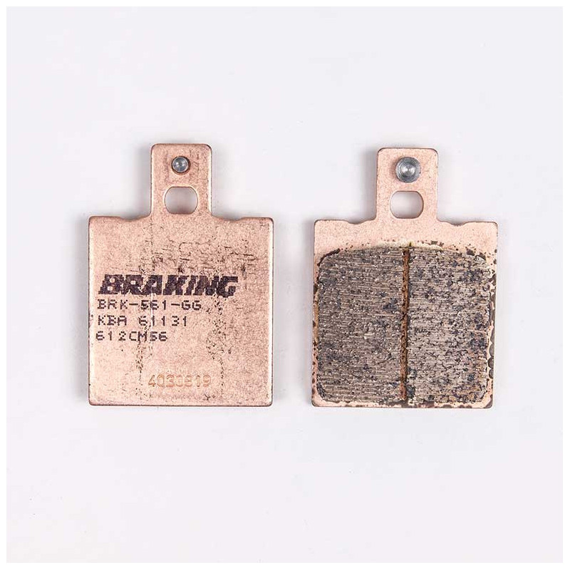 PLAQUETTES DE FREIN FRITTÉS TRAIL/TOURING CM56 BRAKING PLAQUETTES DE FREIN FRITTÉS TRAIL/TOURING CM56 BRAKING