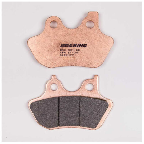 PLAQUETTES DE FREIN FRITTÉS TRAIL/TOURING CM77 BRAKING