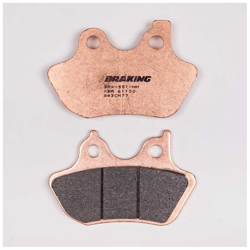 PLAQUETTES DE FREIN FRITTÉS TRAIL/TOURING CM77 BRAKING PLAQUETTES DE FREIN FRITTÉS TRAIL/TOURING CM77 BRAKING