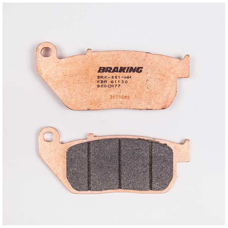 PLAQUETTES DE FREIN FRITTÉS TRAIL/TOURING CM77 BRAKING PLAQUETTES DE FREIN FRITTÉS TRAIL/TOURING CM77 BRAKING