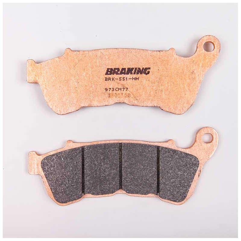 PLAQUETTES DE FREIN FRITTÉS TRAIL/TOURING CM77 BRAKING PLAQUETTES DE FREIN FRITTÉS TRAIL/TOURING CM77 BRAKING