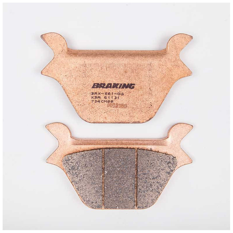 PLAQUETTES DE FREIN FRITTÉS TRAIL/TOURING CM88 BRAKING PLAQUETTES DE FREIN FRITTÉS TRAIL/TOURING CM88 BRAKING
