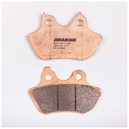 PLAQUETTES DE FREIN FRITTÉS TRAIL/TOURING CM88 BRAKING