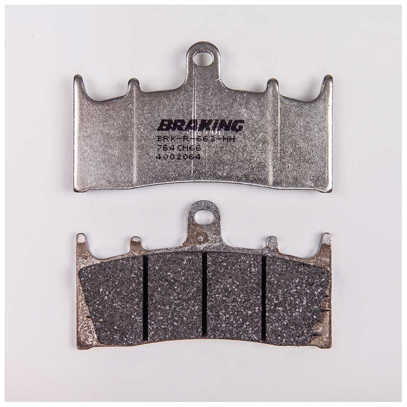 PLAQUETTES DE FREIN SEMI-FRITTÉS PISTE/COMPETITION CM66 BRAKING PLAQUETTES DE FREIN SEMI-FRITTÉS PISTE/COMPETITION CM66 BRAKING