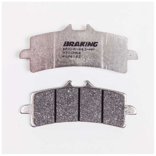 PLAQUETTES DE FREIN SEMI-FRITTÉS PISTE/COMPETITION CM66 BRAKING