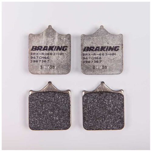 PLAQUETTES DE FREIN SEMI-FRITTÉS PISTE/COMPETITION CM66 BRAKING