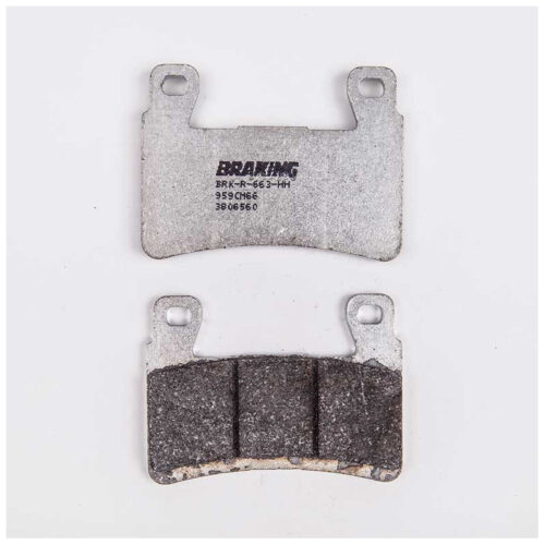 PLAQUETTES DE FREIN SEMI-FRITTÉS PISTE/COMPETITION CM66 BRAKING