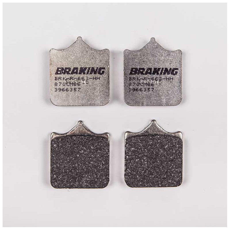 PLAQUETTES DE FREIN SEMI-FRITTÉS PISTE/COMPETITION CM66 BRAKING PLAQUETTES DE FREIN SEMI-FRITTÉS PISTE/COMPETITION CM66 BRAKING