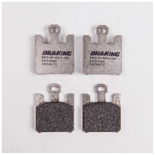 PLAQUETTES DE FREIN SEMI-FRITTÉS PISTE/COMPETITION CM66 BRAKING