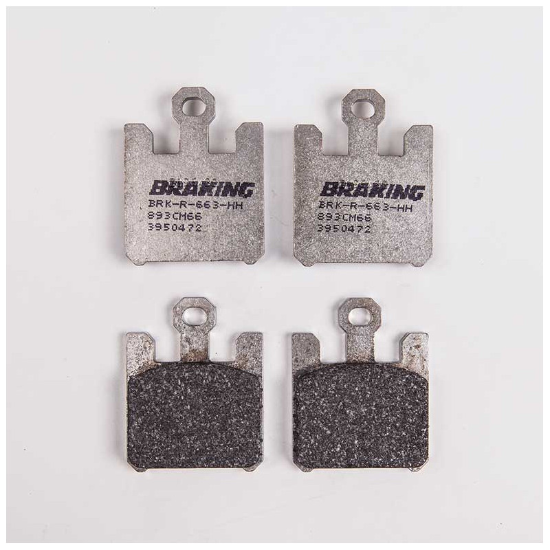 PLAQUETTES DE FREIN SEMI-FRITTÉS PISTE/COMPETITION CM66 BRAKING PLAQUETTES DE FREIN SEMI-FRITTÉS PISTE/COMPETITION CM66 BRAKING