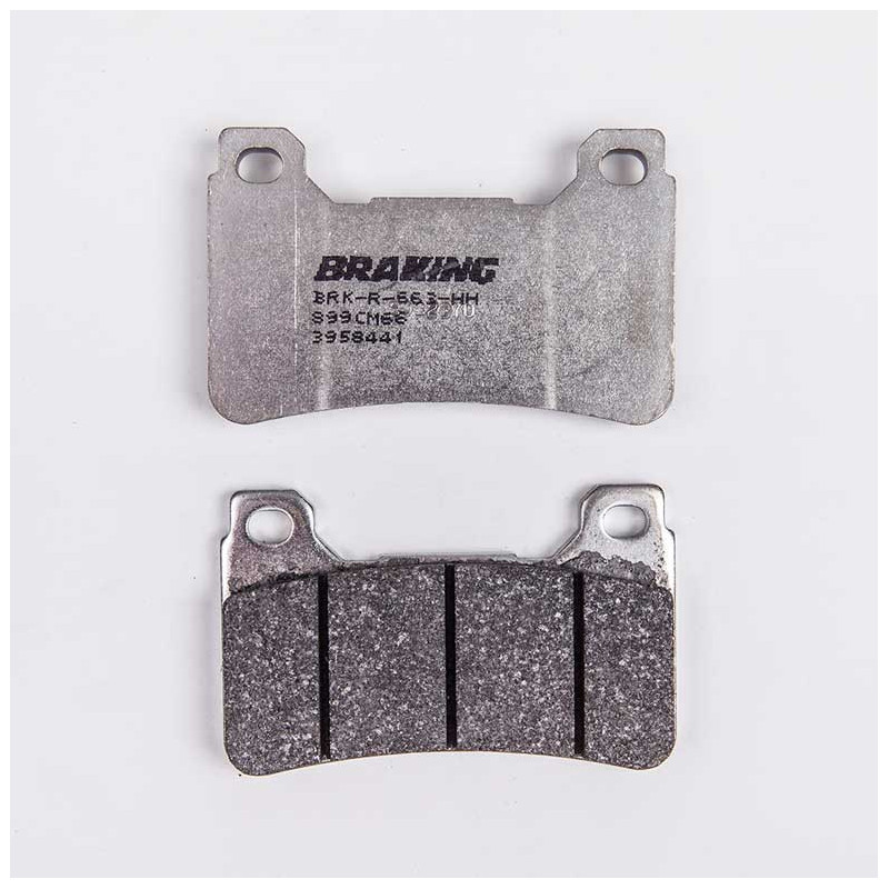 PLAQUETTES DE FREIN SEMI-FRITTÉS PISTE/COMPETITION CM66 BRAKING PLAQUETTES DE FREIN SEMI-FRITTÉS PISTE/COMPETITION CM66 BRAKING