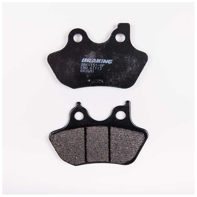PLAQUETTES DE FREIN SEMI-FRITTÉS ROUTE SM1 BRAKING PLAQUETTES DE FREIN SEMI-FRITTÉS ROUTE SM1 BRAKING