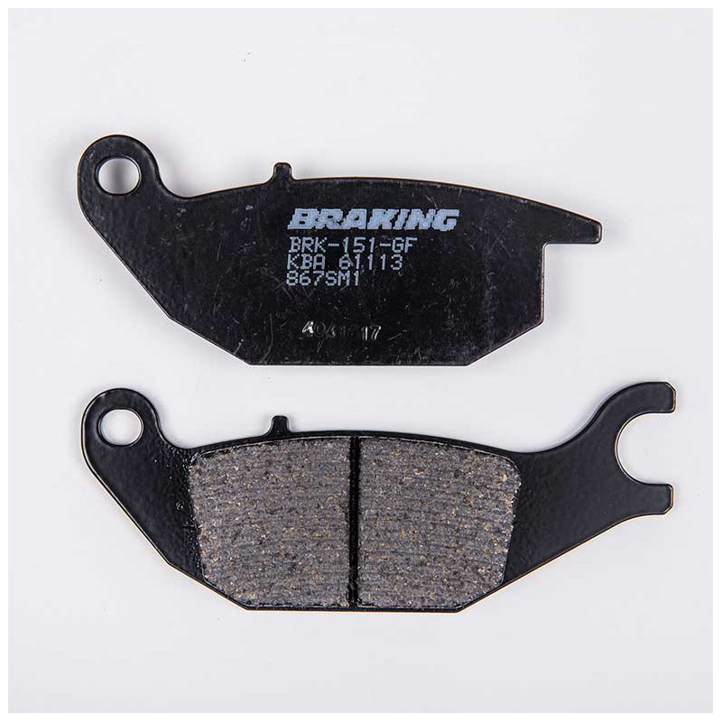 PLAQUETTES DE FREIN SEMI-FRITTÉS ROUTE SM1 BRAKING PLAQUETTES DE FREIN SEMI-FRITTÉS ROUTE SM1 BRAKING