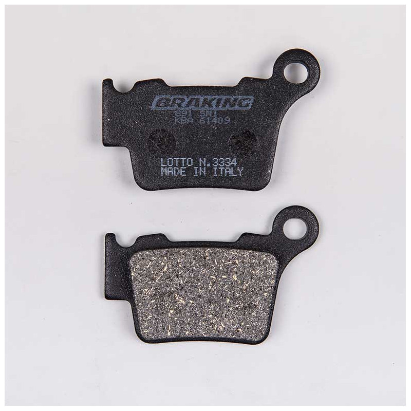 PLAQUETTES DE FREIN SEMI-FRITTÉS ROUTE SM1 BRAKING PLAQUETTES DE FREIN SEMI-FRITTÉS ROUTE SM1 BRAKING